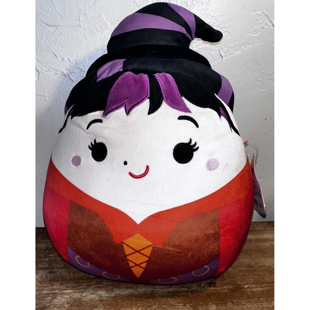 Squishmallow 14" Hocus Pocus Plush Toy Mary Sanderson Sisters Gift Stuffed